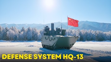 Chinese amphibious air defence system HQ-13 for covering landing