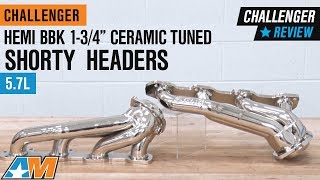 2009-2019 Challenger 5.7L HEMI BBK 1-3/4" Ceramic Tuned Length Shorty Headers Review