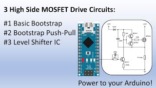 3 High Side MOSFET Drive Circuits