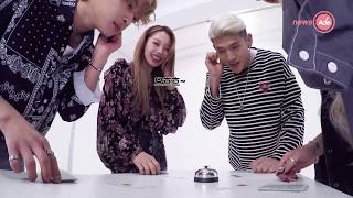 카드놀이하는 KARD, 무대하고 갭 차이에 난리남 ㅋㅋ