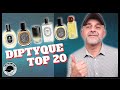 Top 20 Diptyque Fragrances | Best 20 Diptyque Perfumes Ranked