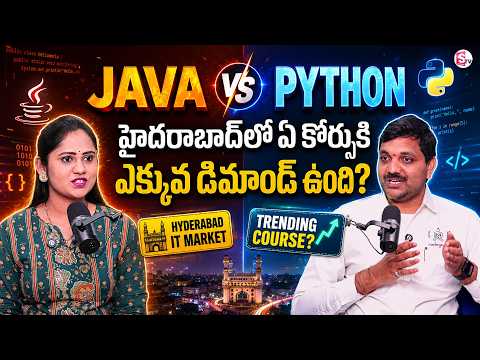Most Demanded Programming Language in Hyderabad 🚀 | Java Vs Python | Codegnan | SumanTV Usha