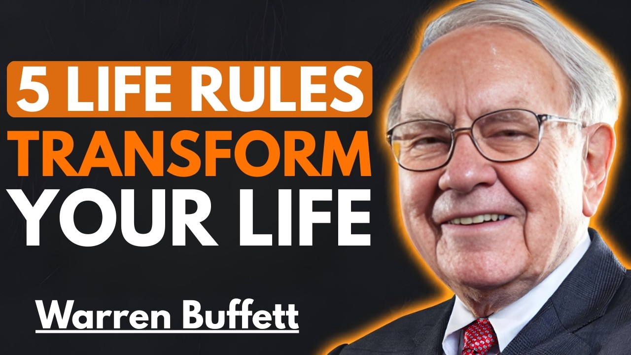 Warren Buffett: 5 Life Rules That Will Make You Rich & Successful