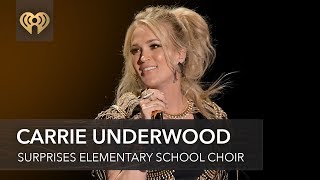 Carrie Underwood Surprises Elementary School Choir | Fast Facts