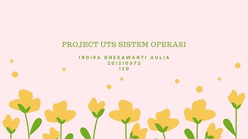 PROJECT UTS SISTEM OPERASI MENGGUNAKAN UBUNTU