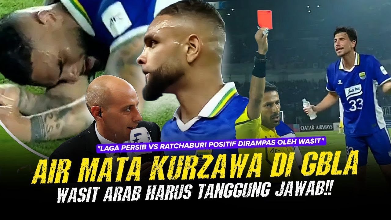 TANGISAN KURZAWA VIRAL DI PRANCIS! Lihat Kesedihan KURZAWA usai Laga PERSIB vs Ratchaburi