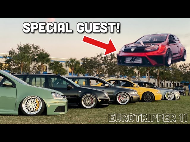 Florida's LARGEST Euro Car Show! - Wide Body MK6 GTI, O7K Swapped