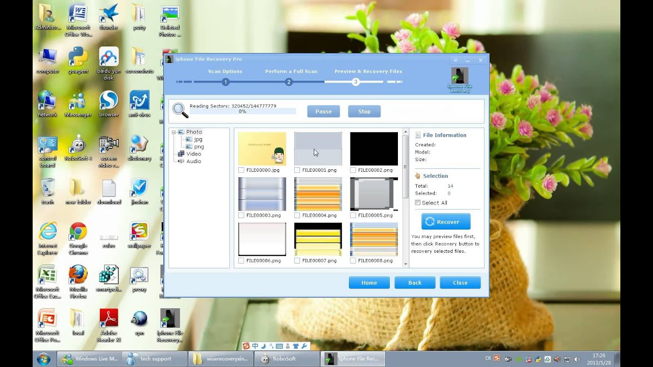 How to use iphone file recovery pro?