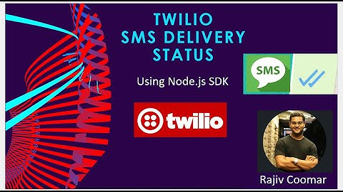 How to Get The Delivery Status of Sent SMS in Twilio | Using Node.js SDK | With Code example