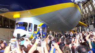 Robin Roberts Christens Wingfoot One