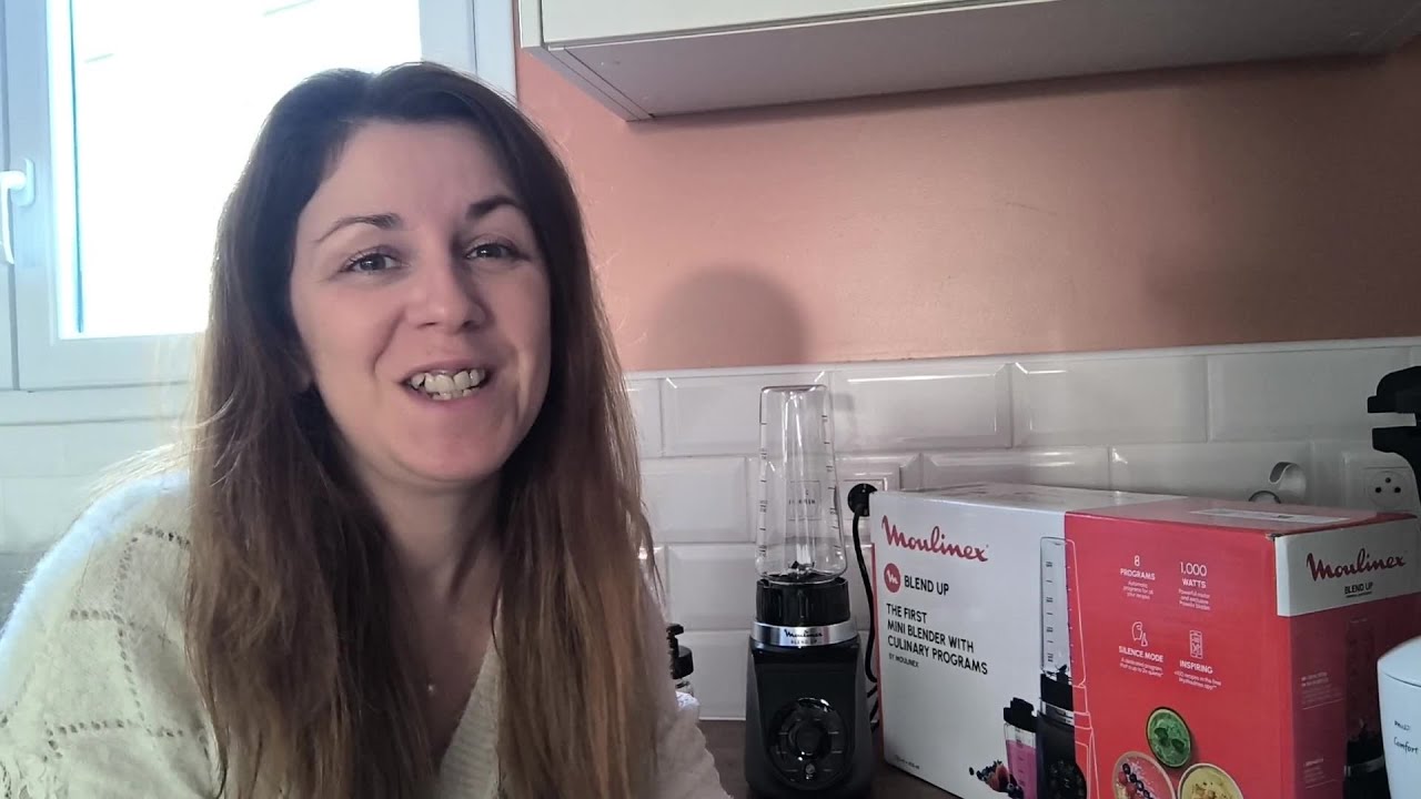 MOULINEX I Test et avis sur le mini blender Blend Up : Puissant, facile d'utilisation et compact !