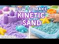 How to Make Kinetic Sand at Home (Easy DIY Recipe !)