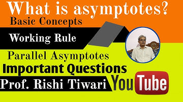 Asymptotes || Parallel asymptotes ||  MPPSC|| BScI year, Mathematics.