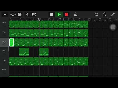 ガレージバンドでRED ZONE打ち込んでみた