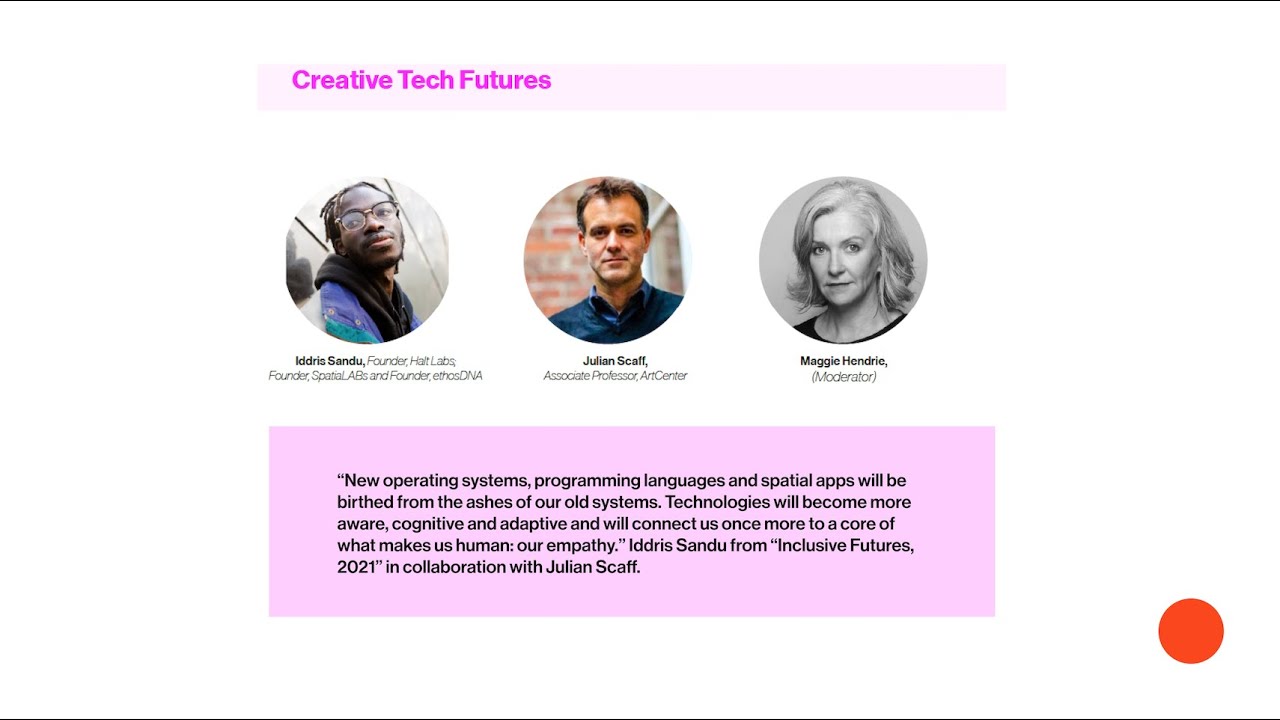 Creative Tech Futures | Creative Tech Week - YouTube