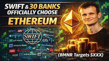 IT STARTED:SWIFT & 30 Banks Officially Choose Ethereum (BMNR Targets $XXX)