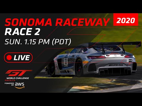 RACE 2 - SONOMA - GT WORLD CHALLENGE AMERICA 2020