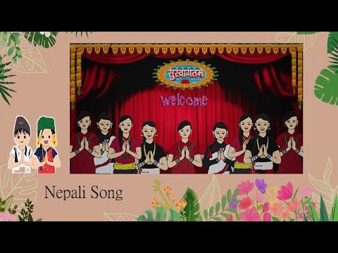 Swagatam Song     New Nepali welcome song  Bal Geet  Official Music Video  2024