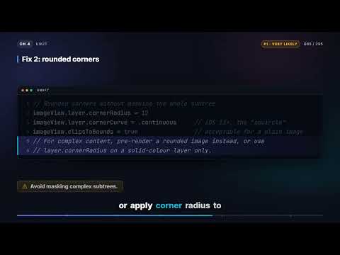 Offscreen Rendering in iOS: Causes and Fixes | iOS Interview Q85