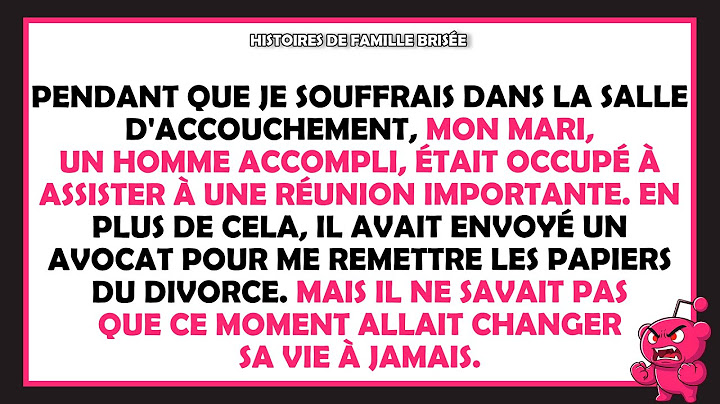 Mon mari m'envoie les papiers du divorce pendant mon accouchement – je les signe devant la presse.
