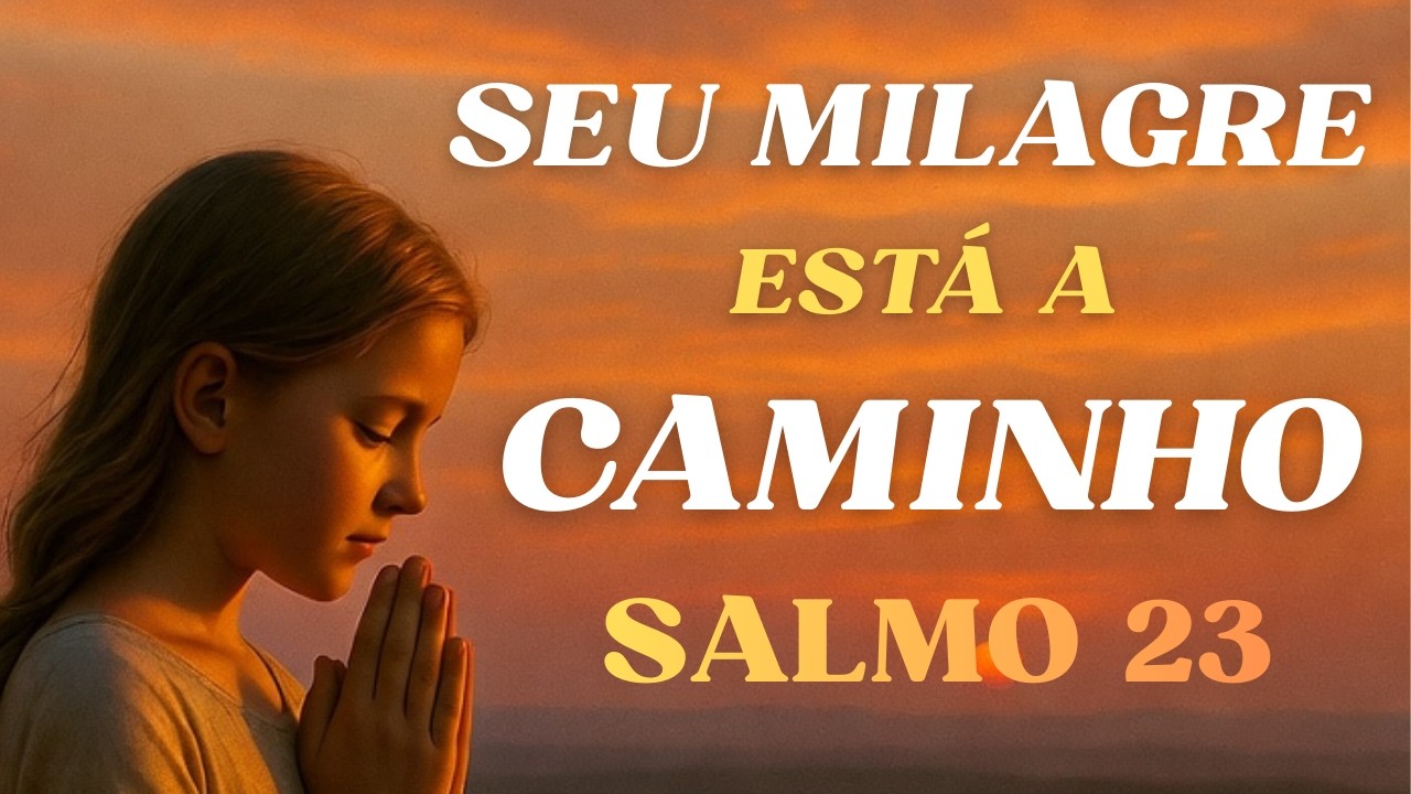 SALMO 23 – Para MILAGRE FINANCEIRO Urgente – Oração FORTE e PODEROSA