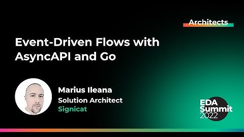 Event-Driven Flows with AsyncAPI and Go