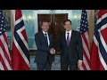 Secretary Rubio meets with Norwegian Foreign Minister Barth Eide
