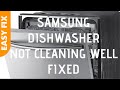 SAMSUNG DISHWASHER NOT CLEANING WELL — DIY FIX