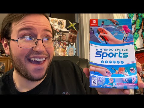 Unboxing: Nintendo Switch Sports and Leg Strap accessory. 