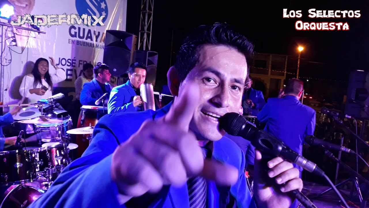 ORQUESTA LOS SELECTOS - MIX DESAMOR, MALA SUERTE, OLVIDA QUE TE QUISE ( EN VIVO VILLAMIL PLAYAS)