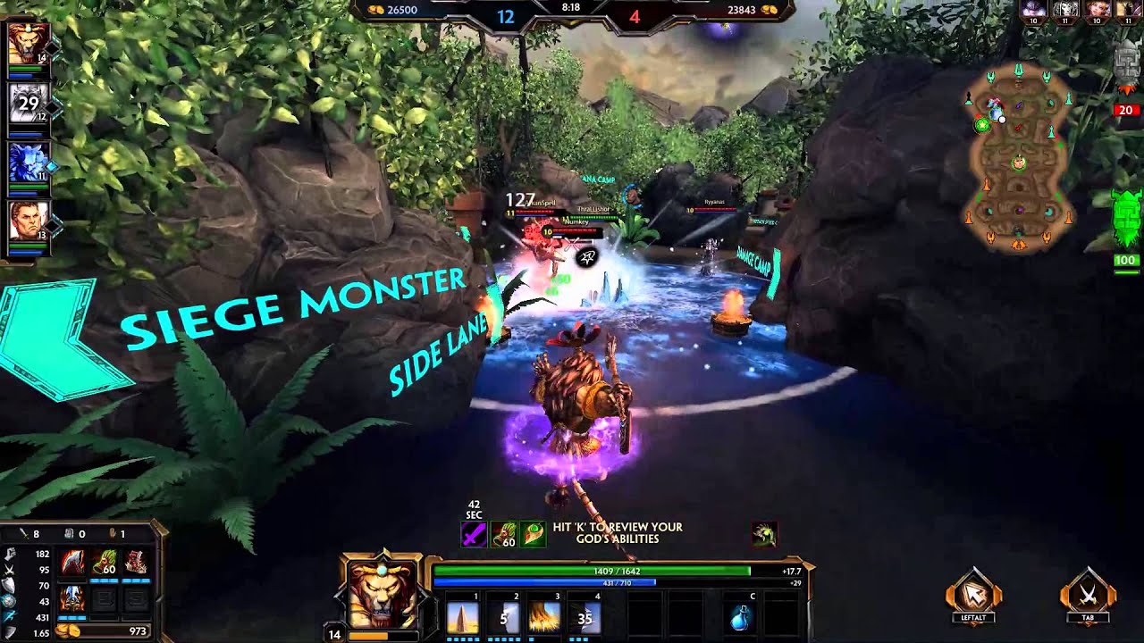 Smite siege full gameplay wow youtube