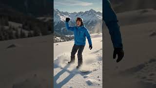 Cold snow, hot cocoa. Guess how many times I wiped out? #explore #explorepage