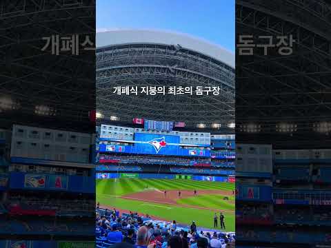 토론토블루제이스 다녀본 MLB구장 중 최고라고 말하고 싶습니다 