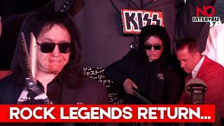 Kiss Stars Gene Simmons Paul Stanley Launch Restaurant In Detroit Rock City Comeback Moment  News