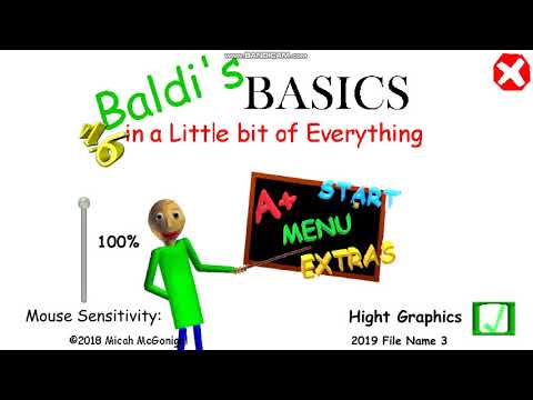 Baldi's Basics in a Little bit of Everything LoL Ending