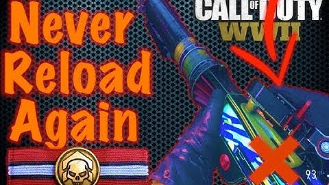 NEVER RELOAD AGAIN! (Escalation - Basic Training) | Call of Duty WW2