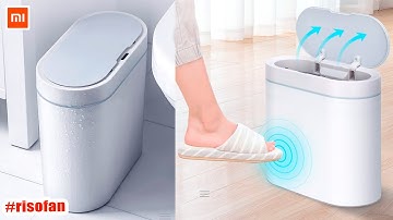 Xiaomi Touchless Smart Trash Can Automatic Induction Waterproof.