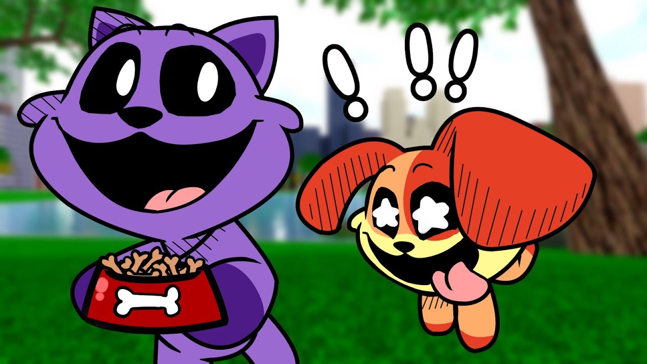 DogDay e CatNap leem COMENTÁRIOS ENGRAÇADOS no Smiling Critters VR!