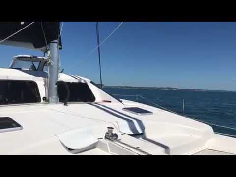 Lightwave 45 Double Shot owners video sailing NZ Hauraki Gulf