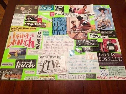 2017 Vision Board Images and Ideas - YouTube