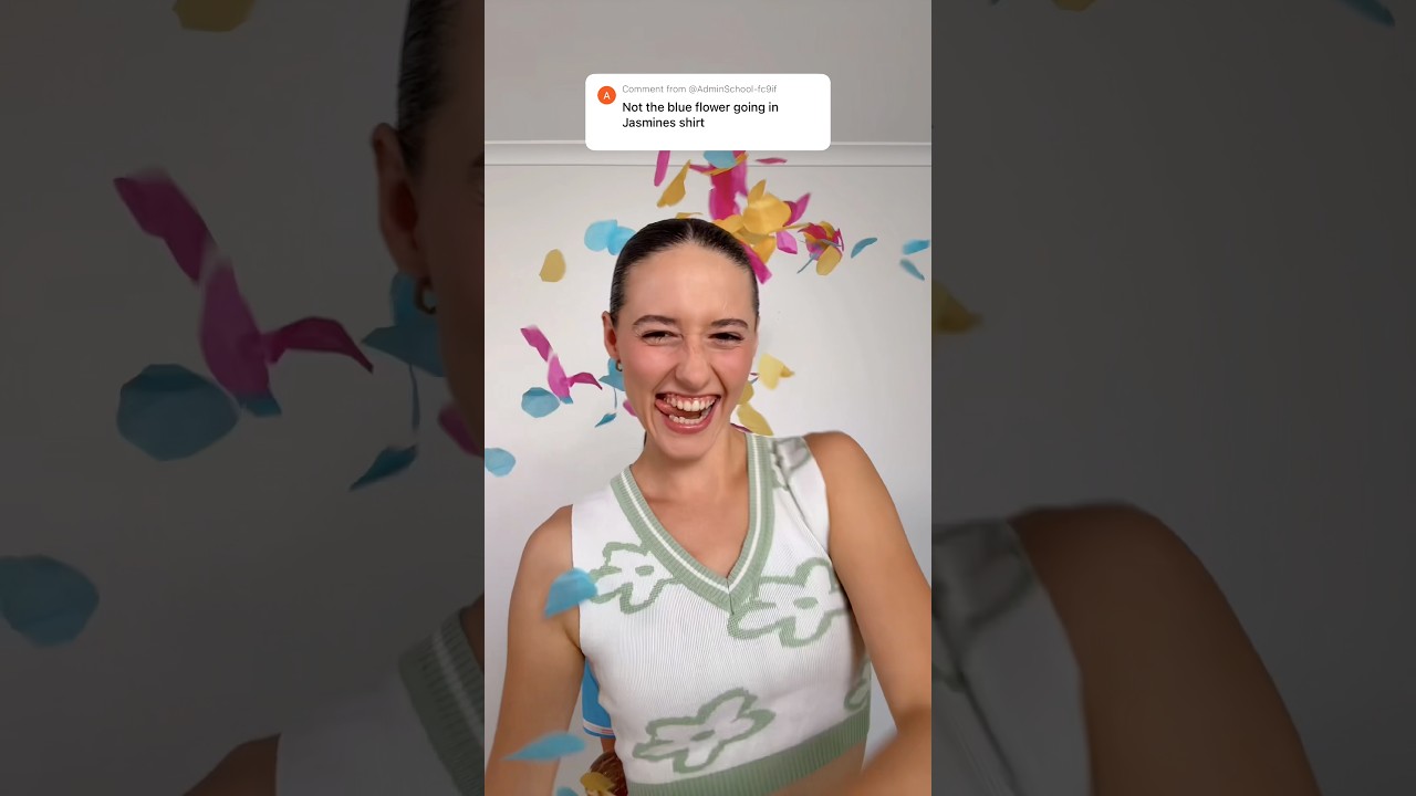 Who saw the Behind The Scenes? 🤔🤣🌸 #funny #shorts - YouTube
