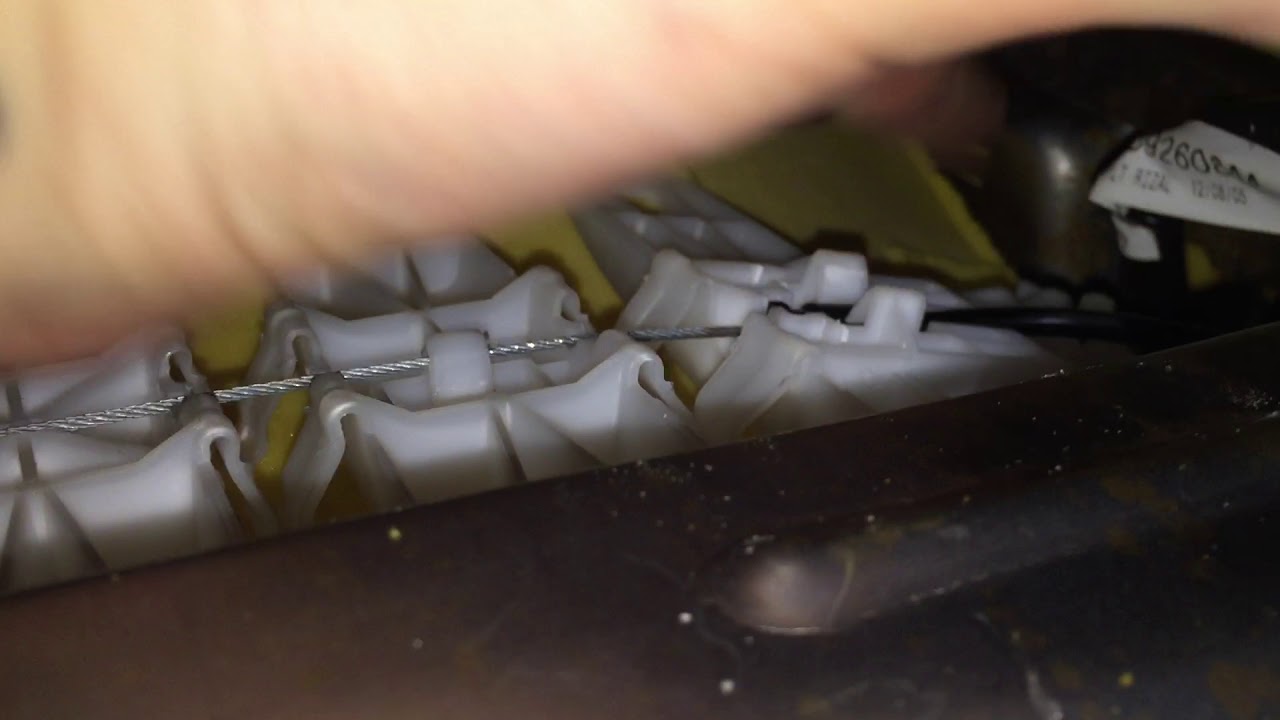 How to fix lumbar support on a 2006 Mazda 6 YouTube