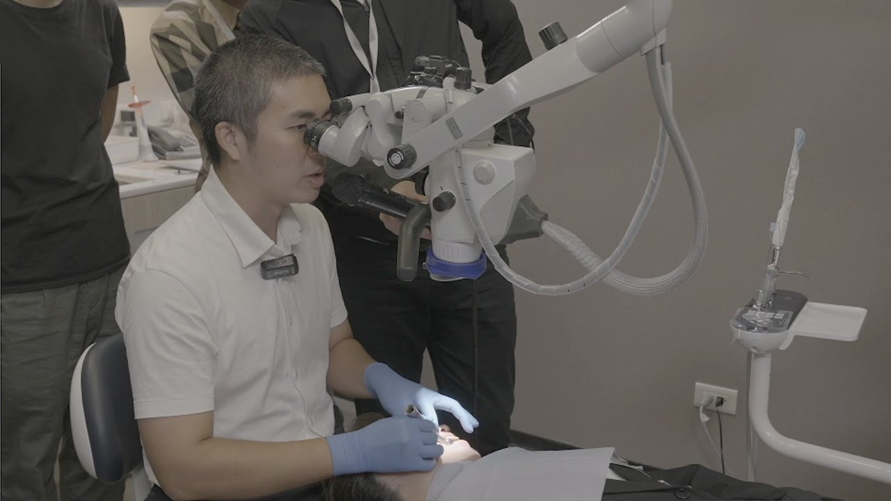 牙科顯微鏡坐姿與實際操作 Dental MIcroscope Ergonomic Posture YouTube