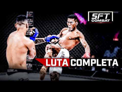 Explosão de Muay Thai, luta completa de MMA no SFT 21 - Melquizael Costa vs Anderson 'Buzika