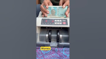 Godrej Currency Counting Machine with Fake Note Detector #Shorts #ytshorts #youtubeshorts #reels