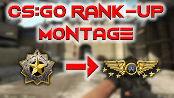CS:GO Competitive Rank-up Montage - DMG to SMFC