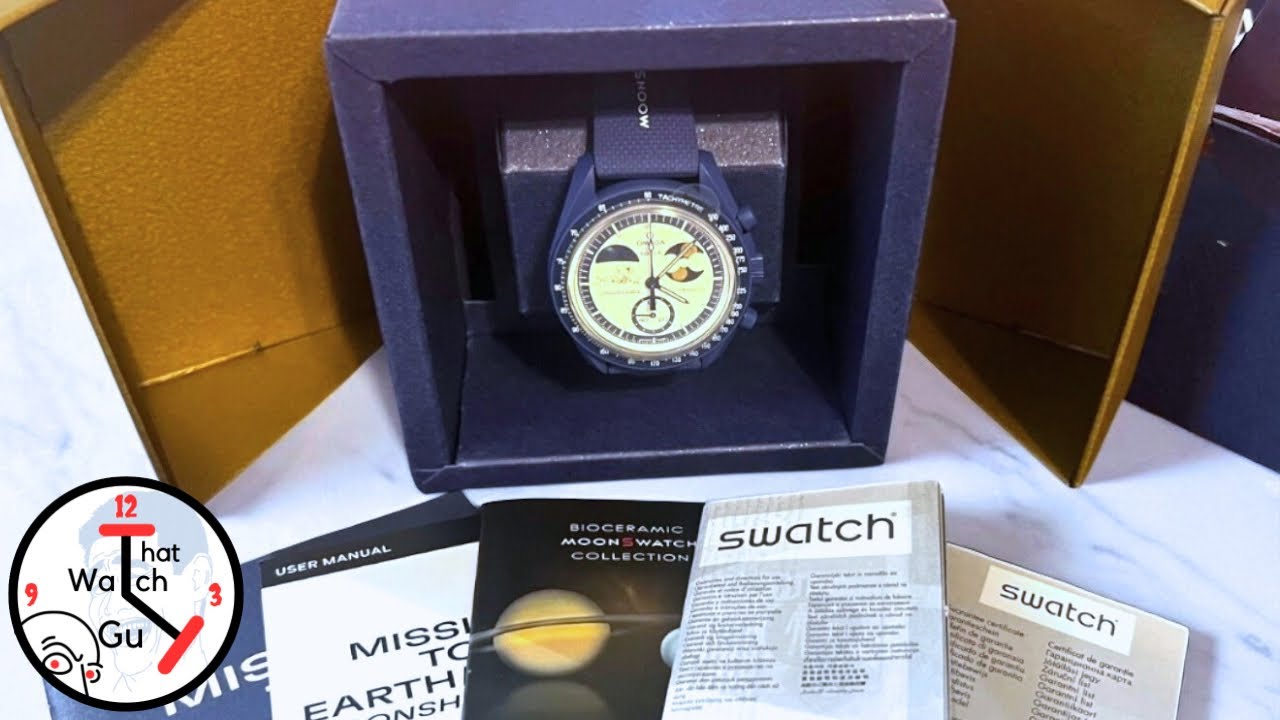 Omega x Swatch Mission to Earthphase Moonshine Gold – Limited