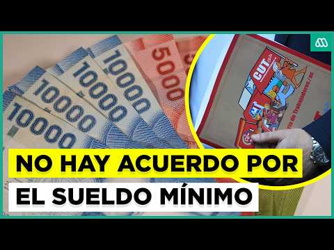 CUT rechaza propuesta de salario mínimo y se frustra acuerdo laboral en Chile