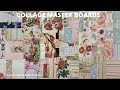 OLD MAGAZINE TO COLLAGE MASTER BOARDS ~ USING OUR SCRAPS