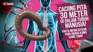 Cacing Pita 30 Meter di Dalam Tubuh Manusia! Fakta Mengejutkan yang Harus Kamu Tahu!